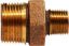 Picture of Midland - 44740 - 1/4 X 1/8 BRONZE HEX Nipple