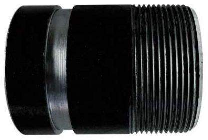 Picture of Midland - 57229TV - 4 X 8 THRD X GROOVE SCH40 BLK Nipple
