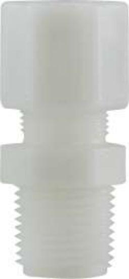 Picture of Midland - 17195N - 1/2 X 1/2 COMPXMIP WHT NYLN Adapter