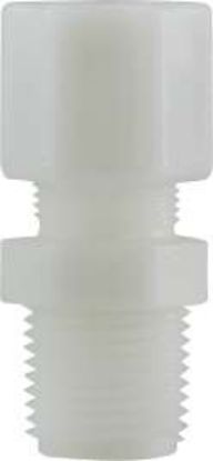 Picture of Midland - 17180N - 1/4 X 1/4 COMPXMIP WHT NYLN Adapter