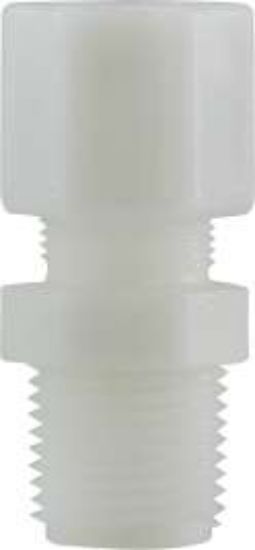 Picture of Midland - 17180N - 1/4 X 1/4 COMPXMIP WHT NYLN Adapter