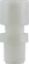 Picture of Midland - 17193N - 1/2 X 1/4 COMPXMIP WHT NYLN Adapter