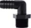 Picture of Midland - 33384B - 3/8 X 3/4 HB X MIP BLK POLY ELB