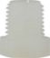 Picture of Midland - 28603W - 3/8 WHITE NYLON HEX HEAD PLUG