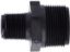 Picture of Midland - 28631P - 1-1/4 X 3/4 POLYPROP Red HEX NIP