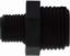 Picture of Midland - 28623B - 1/2 X 1/4 BLK POLY Red HEX NIPL