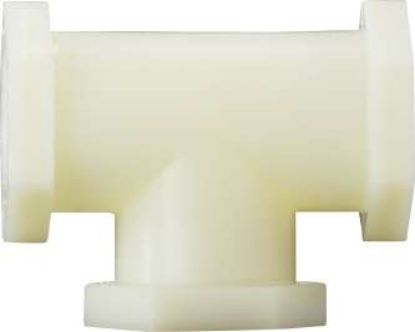Picture of Midland - 28741W - 1/4 WHITE NYLON TEE