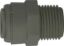 Picture of Midland - 20059P - 3/8 X 3/8 PLASTIC P-IN X MIP ADP