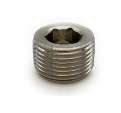 Picture of Midland - SS5406-HHP-04 - 316 1/4 NPT HOLLOW HEX PLUG