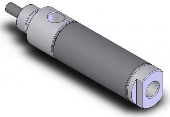 Picture of American Cylinder 875DNS-0.50 7/8" BORE DOUBLE ACTING AIR CYLINDER - STAINLESS STEEL SERIES - NOSE MOUNT