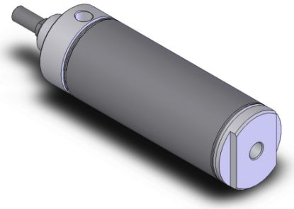 Picture of American Cylinder 3000DNS-1.00 3" BORE DOUBLE ACTING AIR CYLINDER - STAINLESS STEEL SERIES - NOSE MOUNT