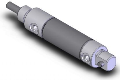 Picture of American Cylinder 562DVS-1.00 9/16" BORE DOUBLE ACTING AIR CYLINDER - STAINLESS STEEL SERIES - UNIVERSAL MOUNT
