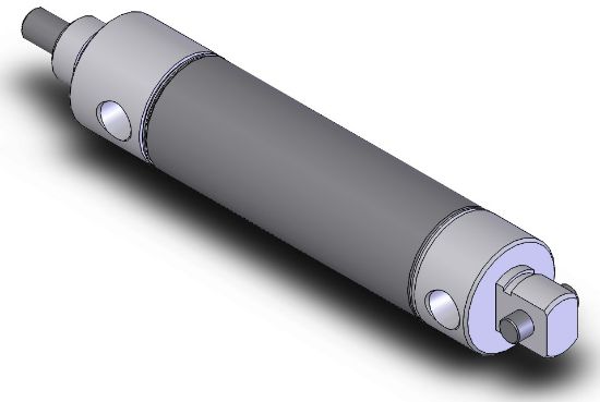 Picture of American Cylinder 1062DVS-4.00 1-1/16" BORE DOUBLE ACTING AIR CYLINDER - STAINLESS STEEL SERIES - UNIVERSAL MOUNT