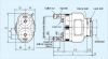 2D43-5100APV, COLLET CHUCK STYLE DRILL HEADS (ADJUSTABLE SPINDLE)