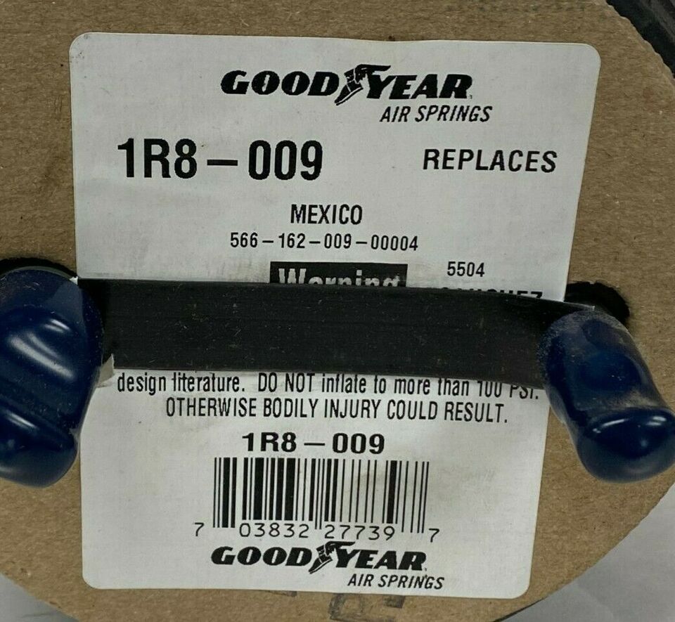 Goodyear 1R8009 Industrial Air Spring Rolling Lobe TFC Industrial